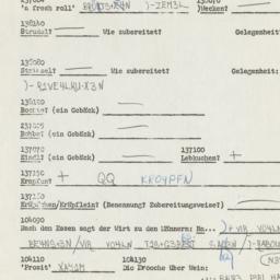 Western questionnaire, answ...