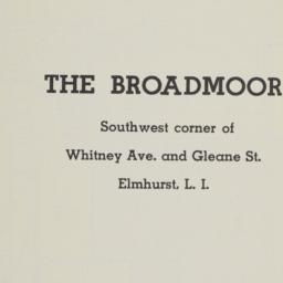 The
    Broadmoor, Whitney ...