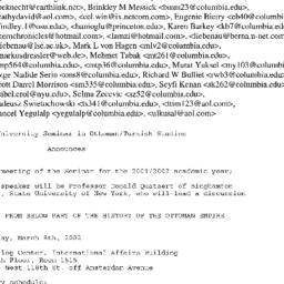 Announcements, 2002-03-08. ...