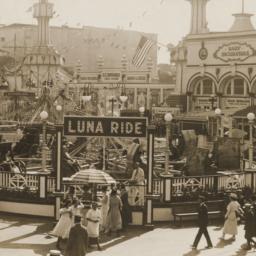 Luna Park: Facing Luna Ride...