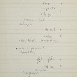 Eastern questionnaire, blue...