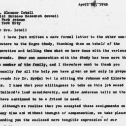 Letter from Frederick P. Ke...