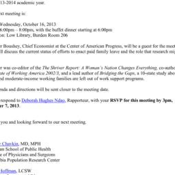 Announcements, 2013-10-16. ...