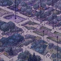 Aerial perspective drawing,...