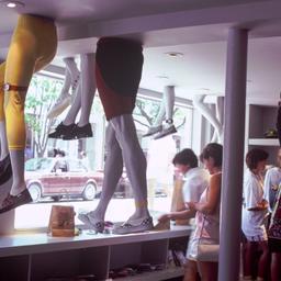 Interior view, showroom wit...