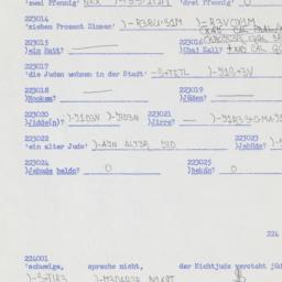 Western questionnaire, answ...