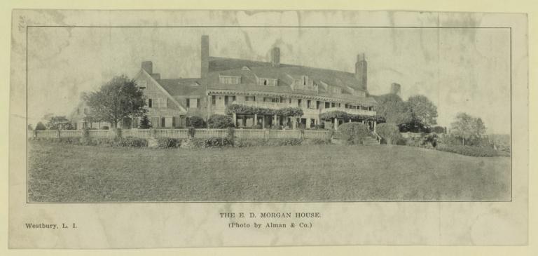 The E. D. Morgan House, Westbury, L. I. (Photo by Alman & Co.)