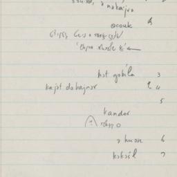 Eastern questionnaire, blue...