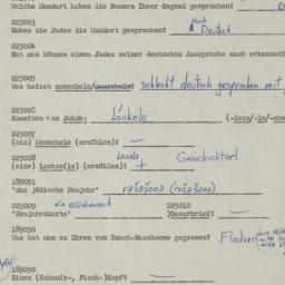 Western questionnaire, answ...