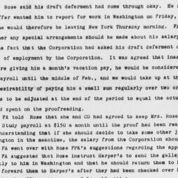 Memorandum from Florence An...