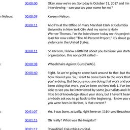 Oral history interview with...