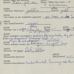 Western questionnaire, answ...