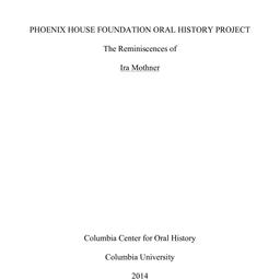 Oral history interview with...