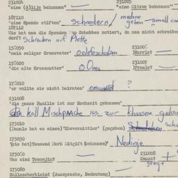 Western questionnaire, answ...
