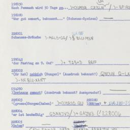 Western questionnaire, answ...