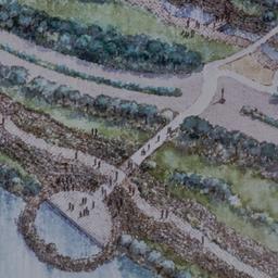 Aerial perspective drawing,...