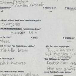 Western questionnaire, answ...