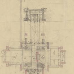 Mezzanine floor plan sketch