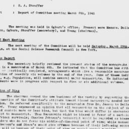 Memorandum from Samuel A. S...
