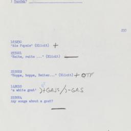 Western questionnaire, answ...