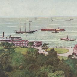 Battery and New York Harbor