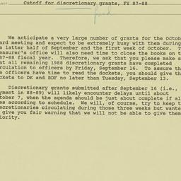Discrentionary Fund