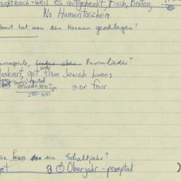 Western questionnaire, answ...
