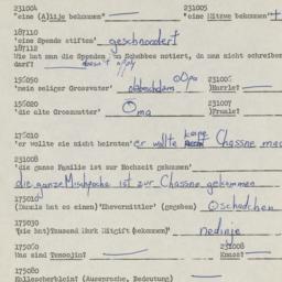 Western questionnaire, answ...