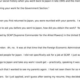 Reminiscences of Beate Gord...