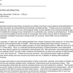 Announcements, 2014-11-07. ...