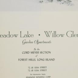 Meadow Lake, Willow Glen, 7...