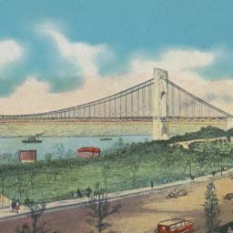Hudson River Bridge, New Yo...