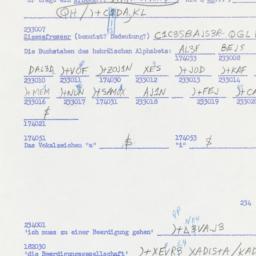 Western questionnaire, answ...