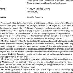 Minutes, 2016-04-12. Defens...