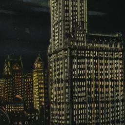 Woolworth Building at Night...