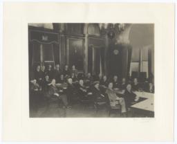 Governor Franklin Roosevelt with New York State Departmental Heads