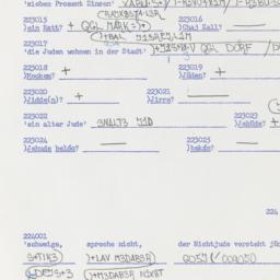 Western questionnaire, answ...