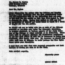 Letter from Gunnar Myrdal t...