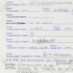 Western questionnaire, answ...