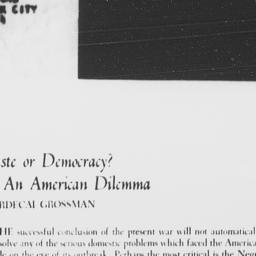Review of AN AMERICAN DILEM...