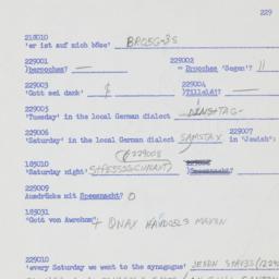 Western questionnaire, answ...
