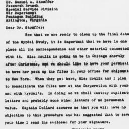 Letter from Florence Anders...