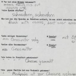 Western questionnaire, answ...