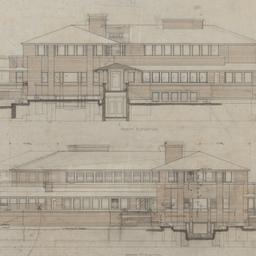 Working drawing #4: North, ...