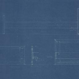 Bed elevations, section
