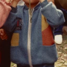 Tibetan refugee child looki...