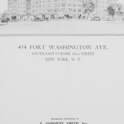 454 Fort Washington Avenue