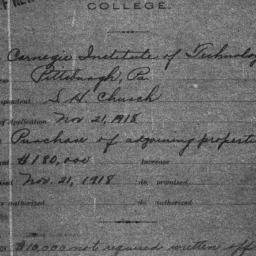 Carnegie General Donations,...