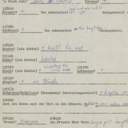 Western questionnaire, answ...