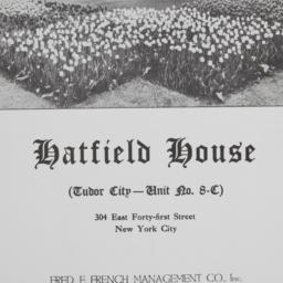 Tudor City - Hatfield House...